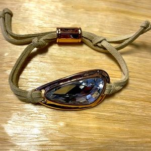 Premier Designs Earth Angel Faux Suede Bracelet